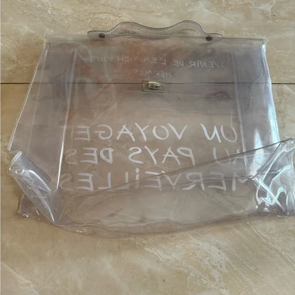 Hermes Transparent Clear Women's Bag Kelly - Picture 3 of 3